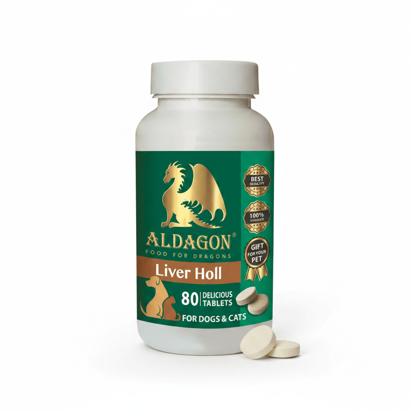 Liver Holl - Supliment pentru Suport Hepatic la Câini, 80 Tablete