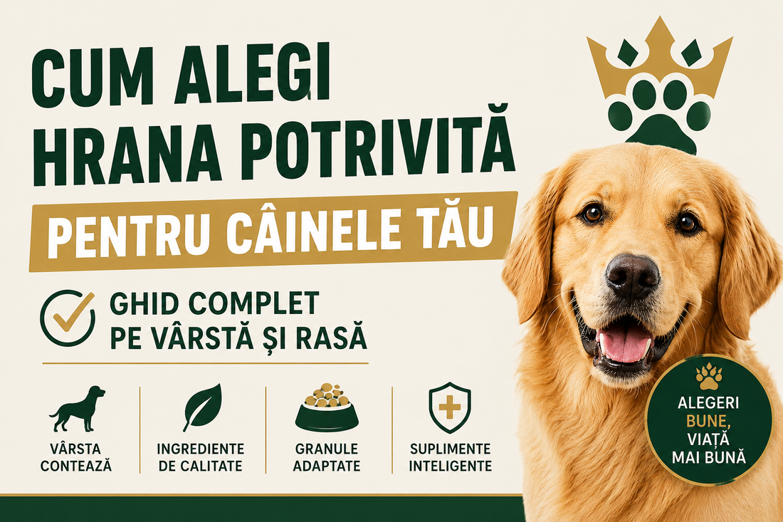 Cum alegi hrana potrivită pentru câinele tău - Ghid complet pe vârstă și rasă - KIBBZ - Curated Pet Provisions