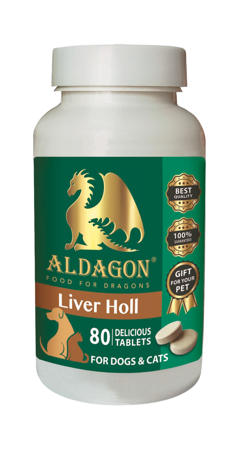 Liver Holl - Liver Support Supplement for Dogs, 80 Tablets