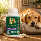 Relax Moon — Calming Support Supplement for Dogs, 50 Tablets